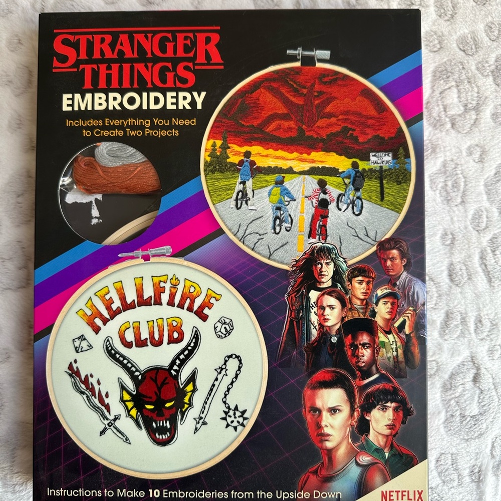 Stranger Things Embroidery Kit